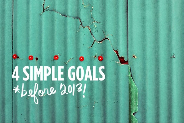 4 Simple Daily Goals