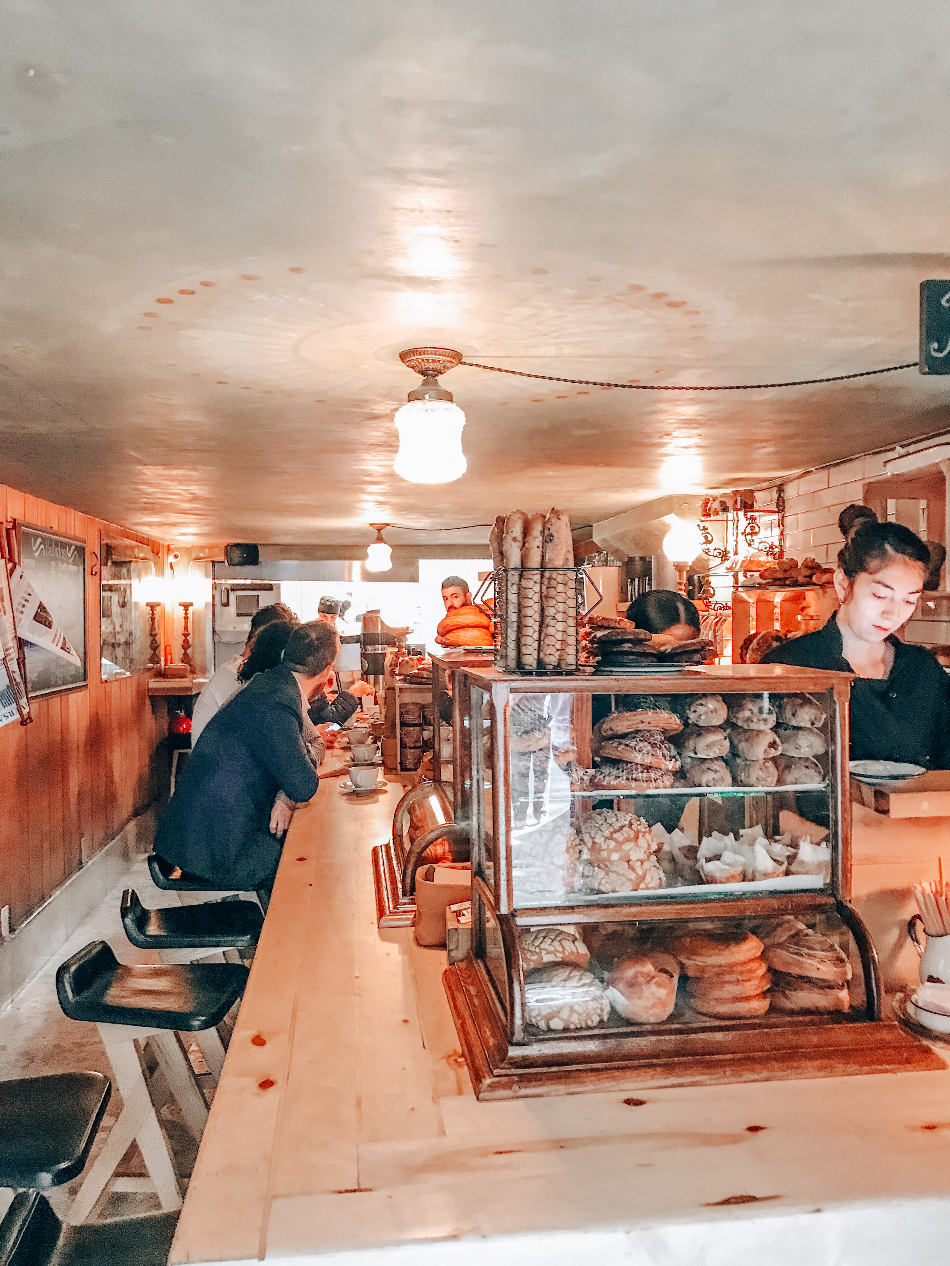 Panaderia bakery in Roma Norte, Mexico City. 