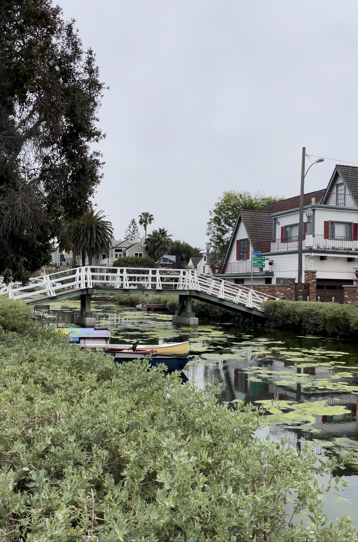 View of the Venice canals 